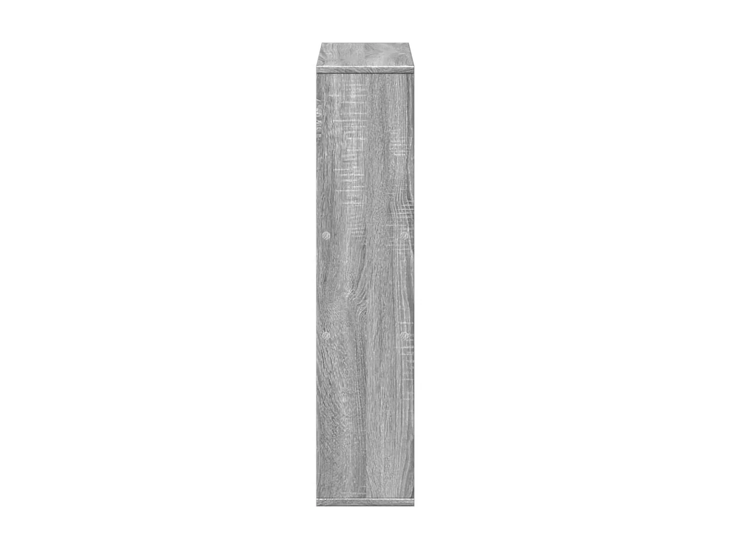 Estantería de madera de ingeniería gris Sonoma 63x20x90 cm