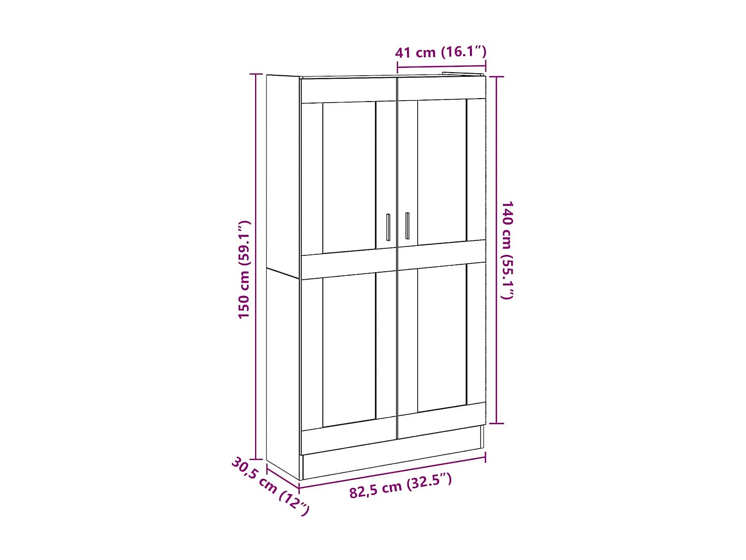 Bibliothèque chêne artisanal 82,5x30,5x150 cm bois d'ingénierie