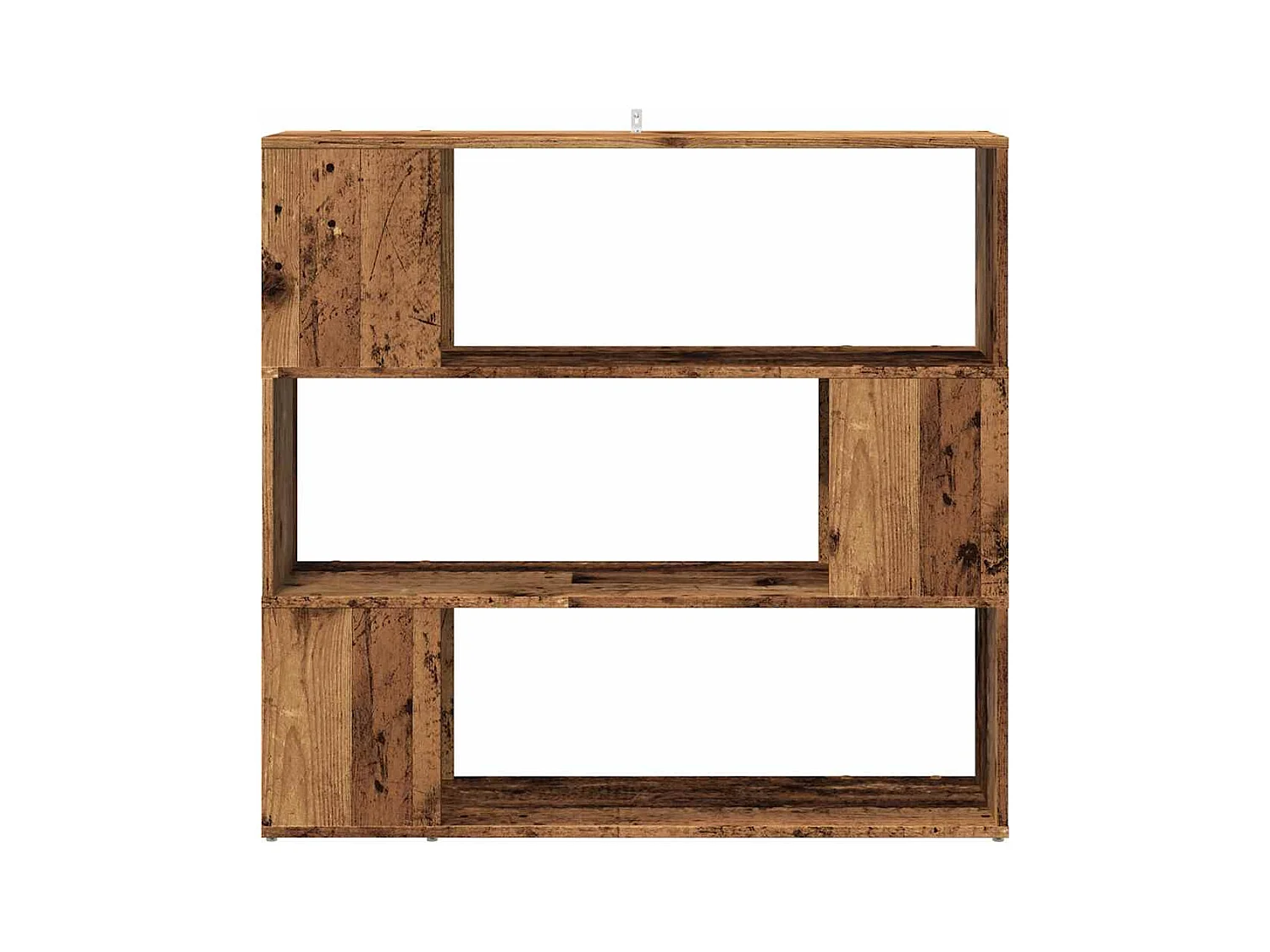 Bibliothèque/Séparateur de pièce vieux bois 100x24x94 cm