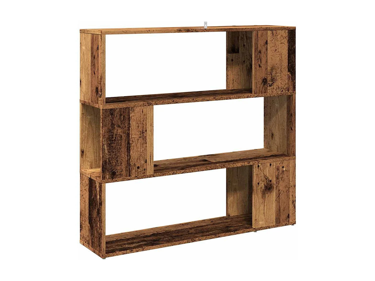 Bibliothèque/Séparateur de pièce vieux bois 100x24x94 cm