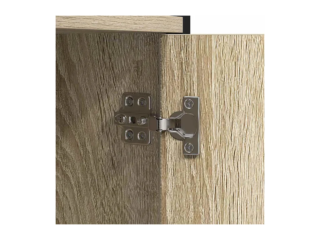 Bibliothèque Chêne sonoma 80 x 30 x 155.5 cm Bois d'ingénierie