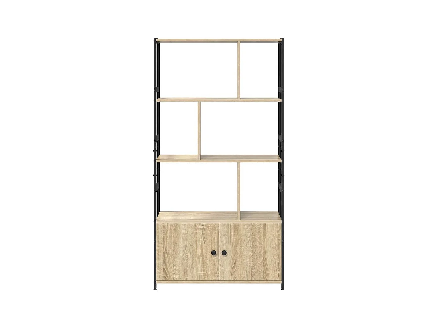 Bibliothèque Chêne sonoma 80 x 30 x 155.5 cm Bois d'ingénierie