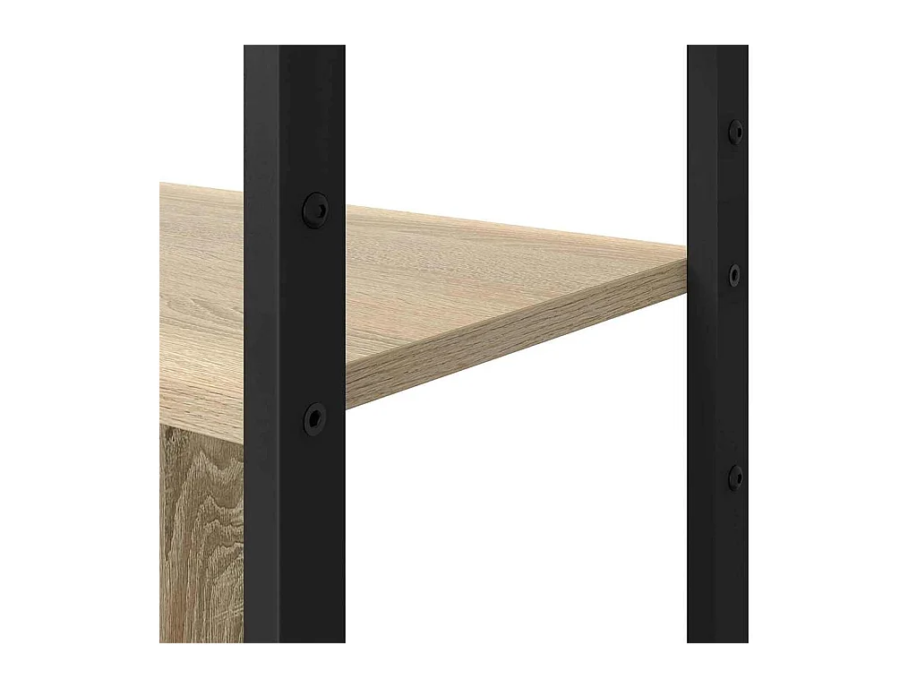 Bibliothèque Chêne sonoma 80 x 30 x 155.5 cm Bois d'ingénierie