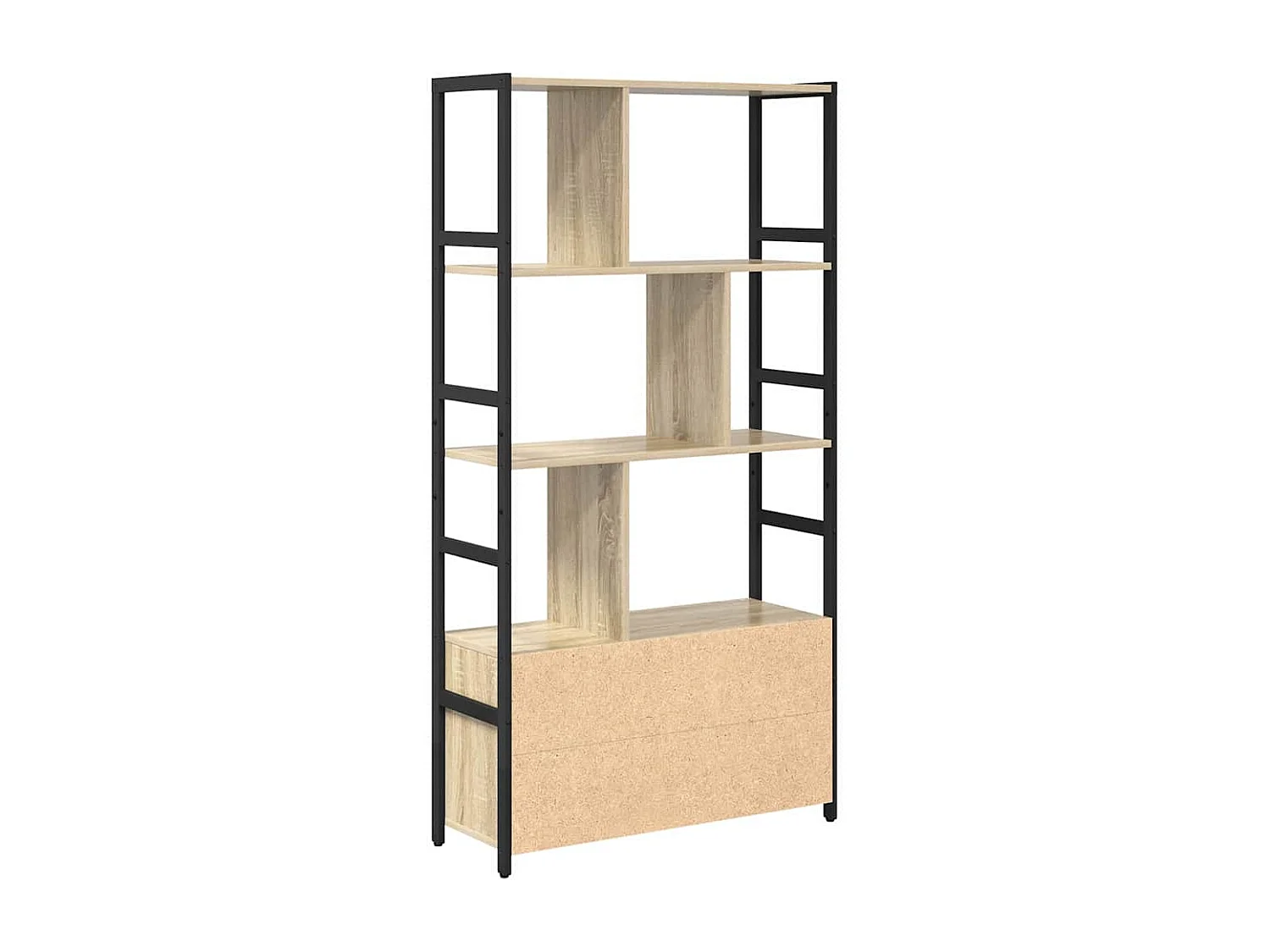 Bibliothèque Chêne sonoma 80 x 30 x 155.5 cm Bois d'ingénierie