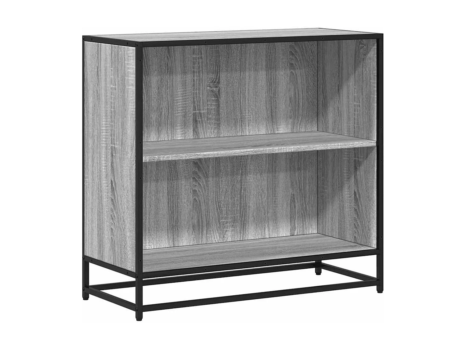 Bibliothèque sonoma gris 80,5x35x76 cm bois d'ingénierie