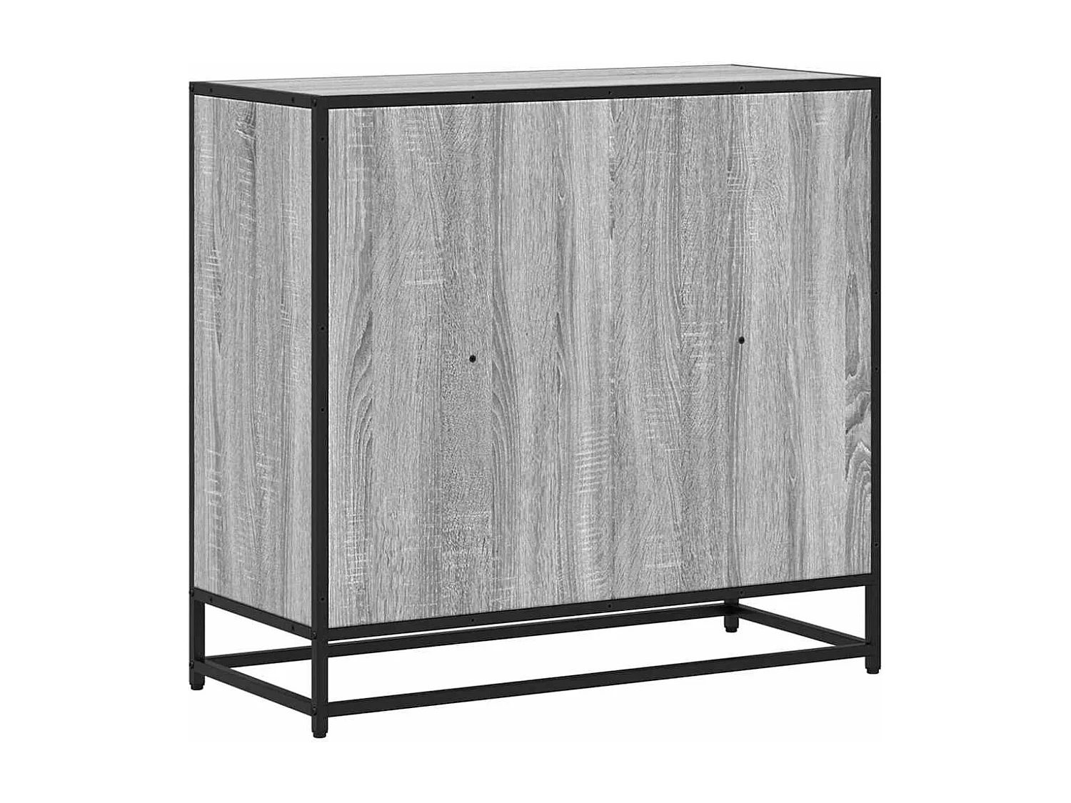 Bibliothèque sonoma gris 80,5x35x76 cm bois d'ingénierie