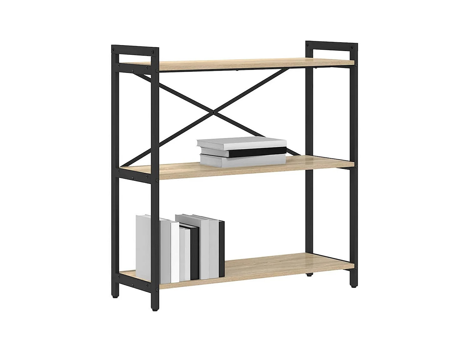 Bibliothèque Chêne sonoma 80 x 30 x 83 cm Bois d'ingénierie