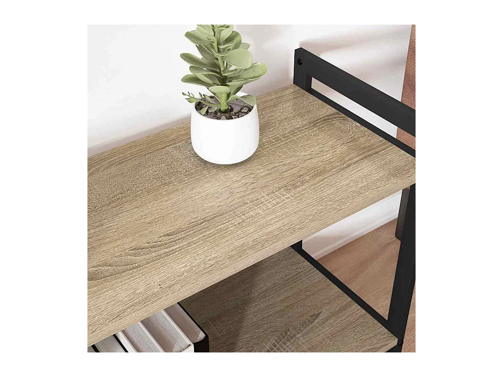 Bibliothèque Chêne sonoma 80 x 30 x 83 cm Bois d'ingénierie