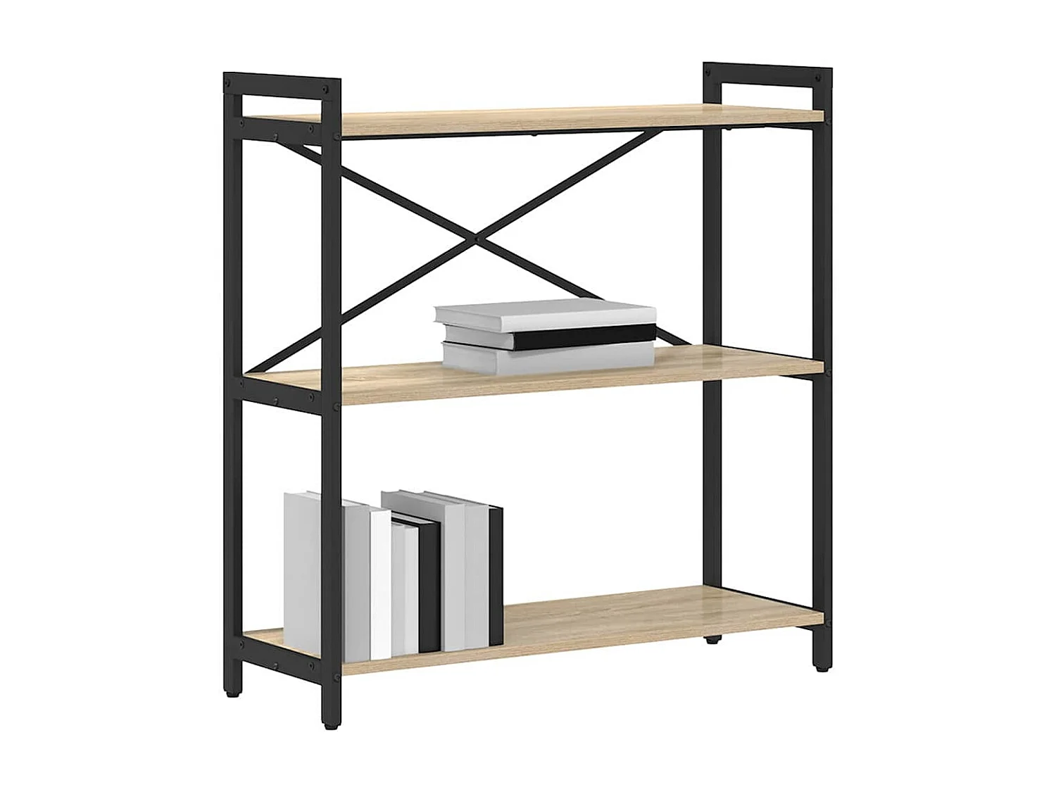 Bibliothèque Chêne sonoma 80 x 30 x 83 cm Bois d'ingénierie