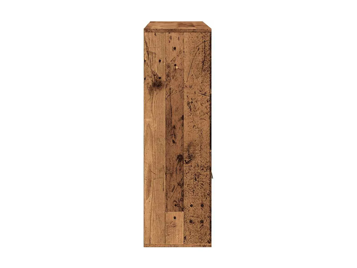 Boekenkast 98x29x97,5 cm bewerkt hout oud houtkleurig