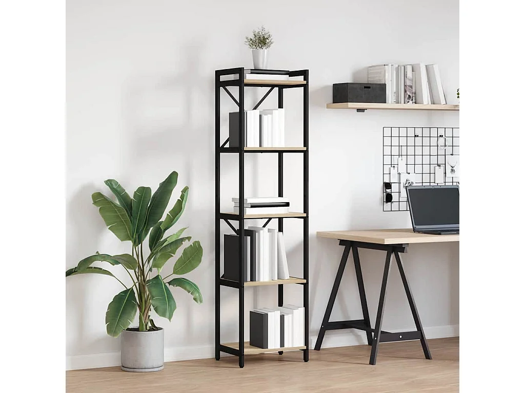 Bibliothèque Chêne sonoma 40 x 30 x 153 cm Bois d'ingénierie