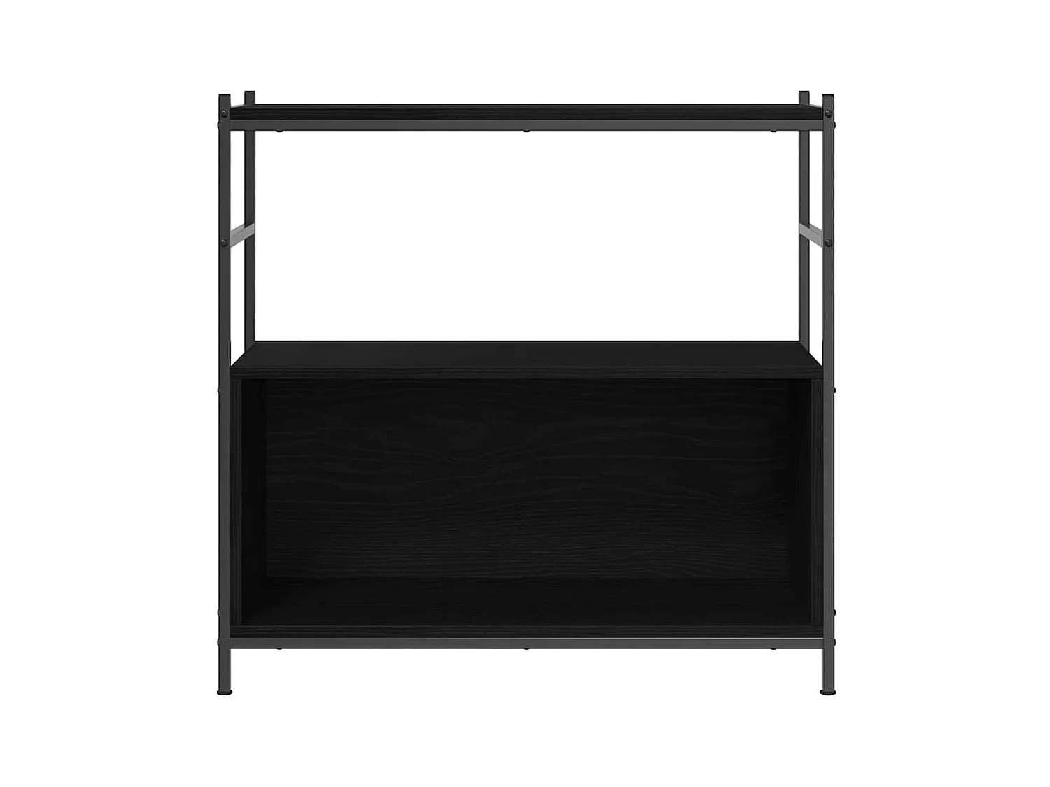 Bibliothèque Chêne noir 80 x 30 x 78.5 cm Bois d'ingénierie