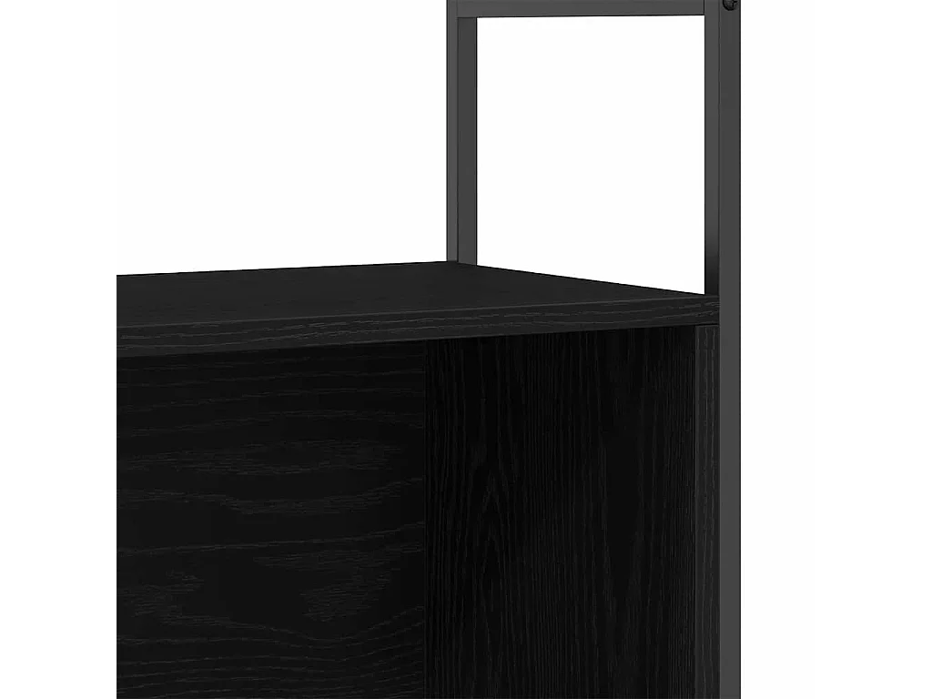 Bibliothèque Chêne noir 80 x 30 x 78.5 cm Bois d'ingénierie