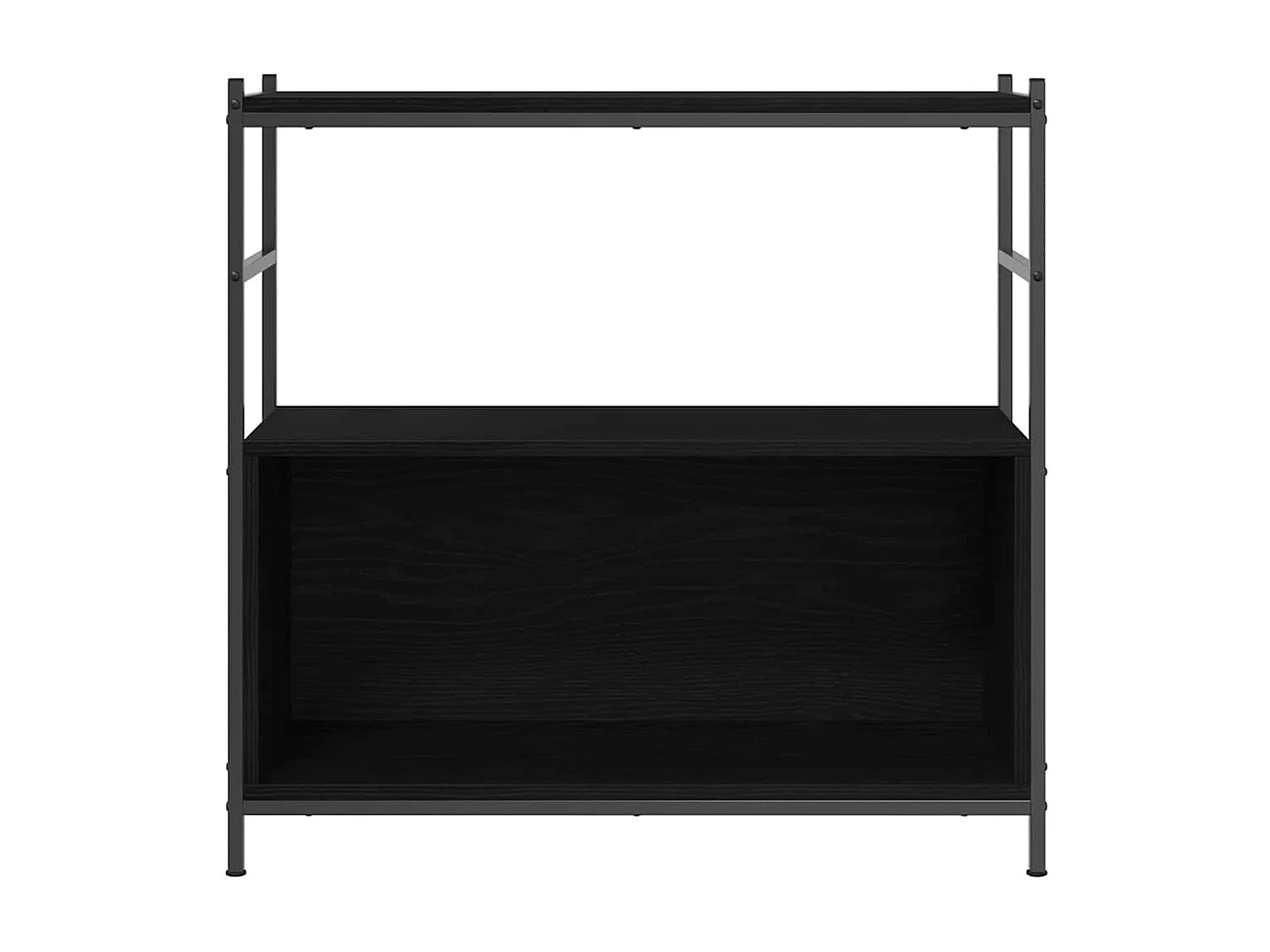 Bibliothèque Chêne noir 80 x 30 x 78.5 cm Bois d'ingénierie