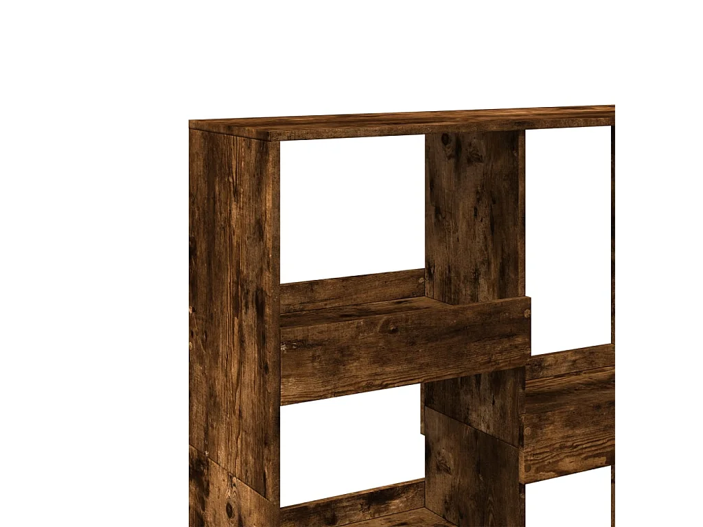 Estante/divisória 100x33x115 cm cor carvalho fumado