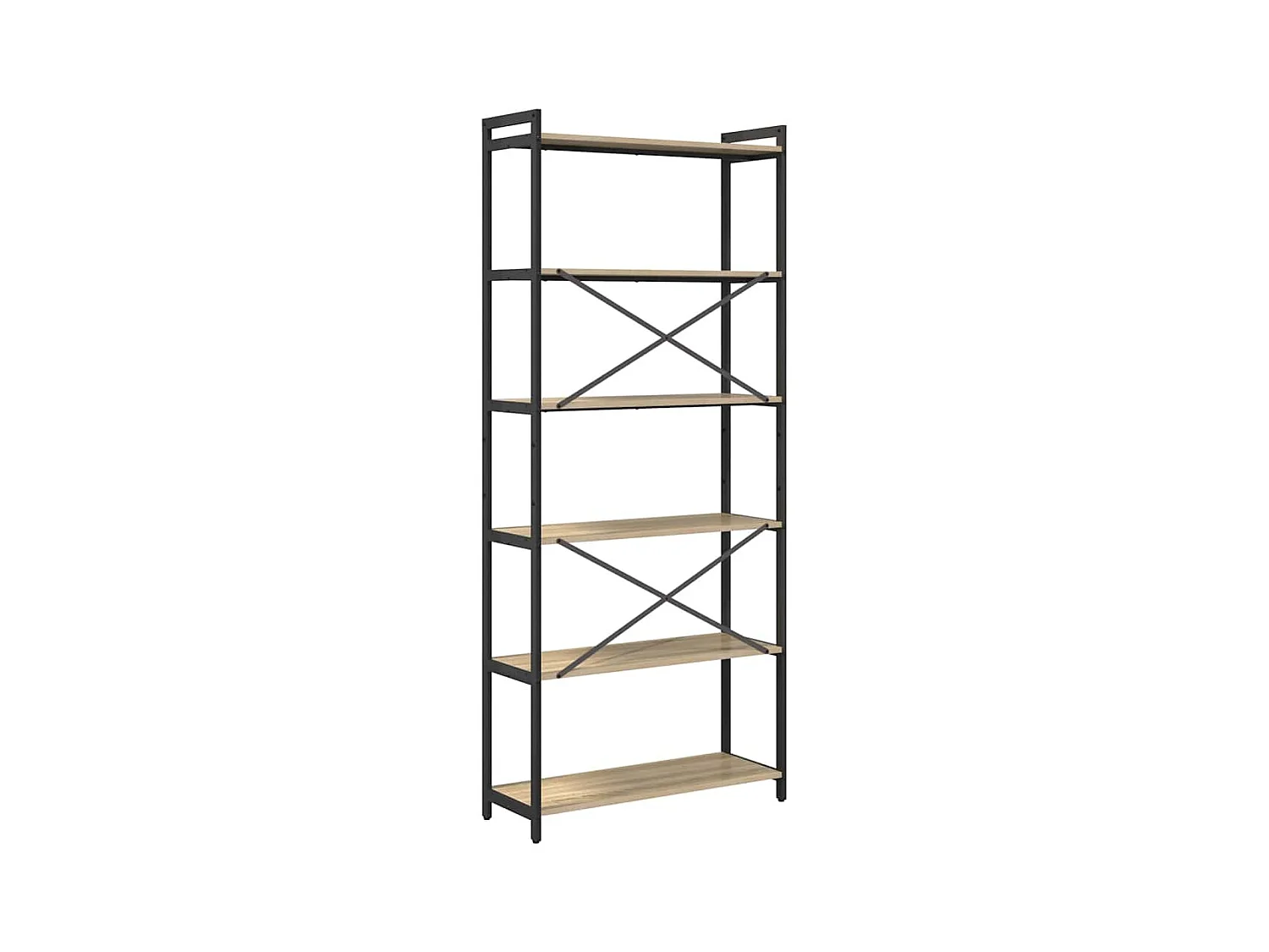 Bibliothèque Chêne sonoma 80 x 30 x 188 cm Bois d'ingénierie