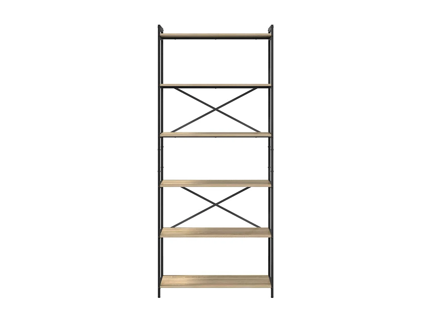 Bibliothèque Chêne sonoma 80 x 30 x 188 cm Bois d'ingénierie