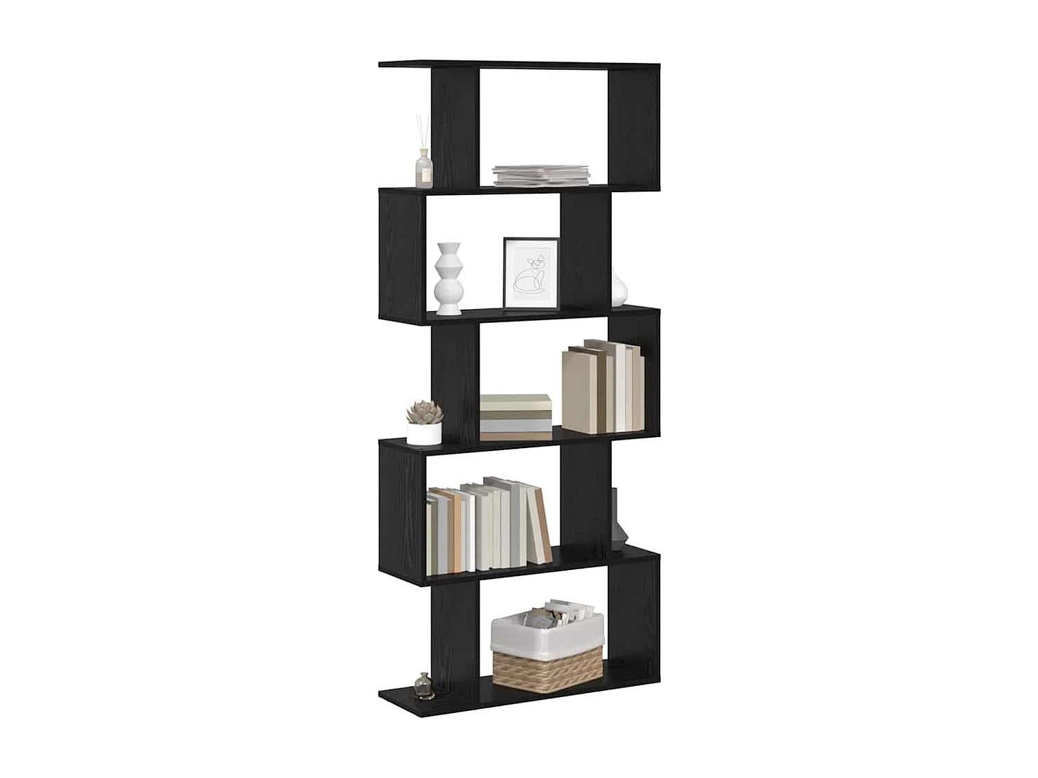 Bibliothèque Marron 70 x 24 x 161 cm Bois d'ingénierie