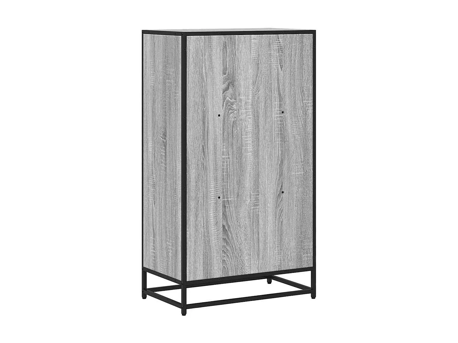 Bibliothèque sonoma gris 60x35x107,5 cm bois d'ingénierie