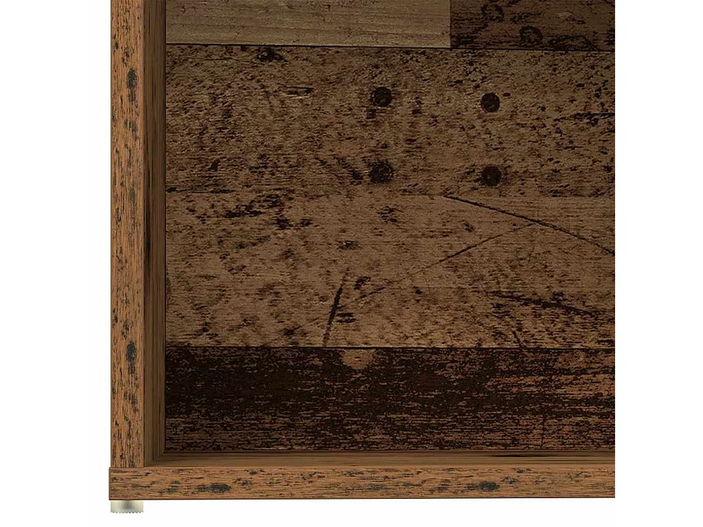 Bibliothèques 3 pièces vieux bois bois d'ingénierie