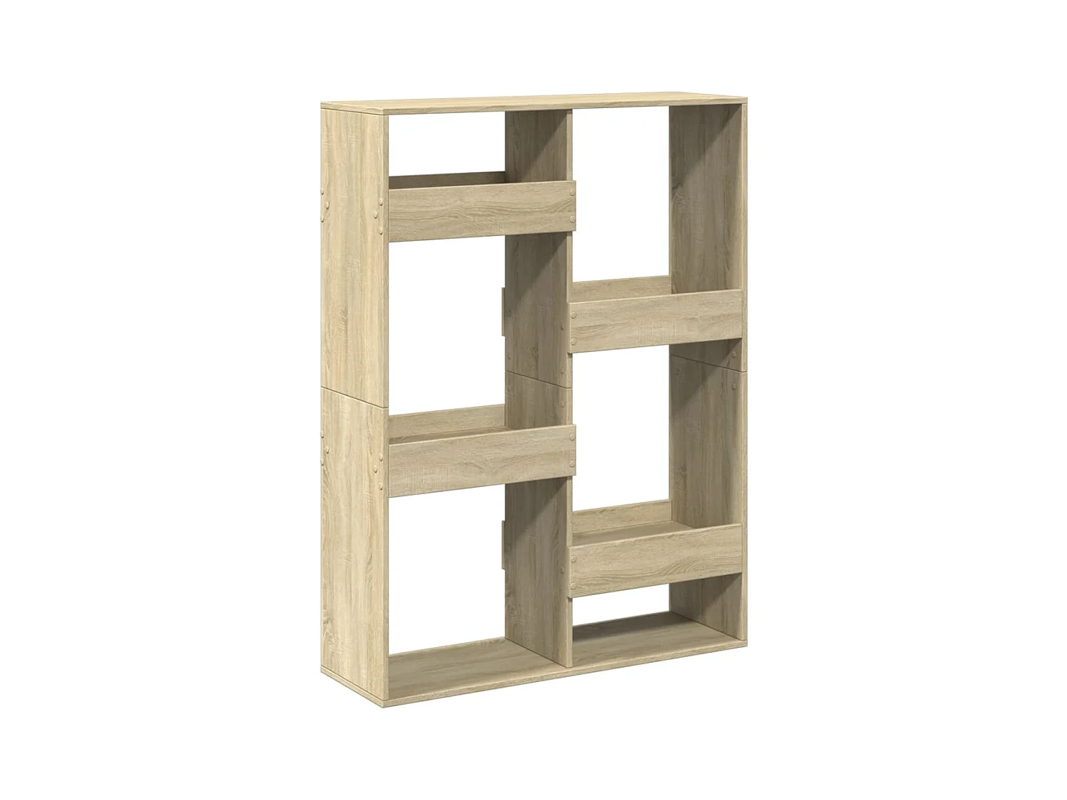 Bibliothèque chêne sonoma 100x33x135 cm bois d'ingénierie