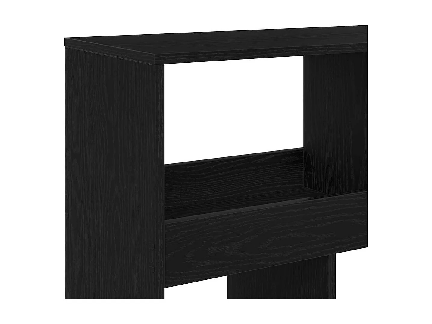 Bibliothèque 2 pièces Chêne noir 100 x 33 x 187,5 cm Bois d'ingénierie