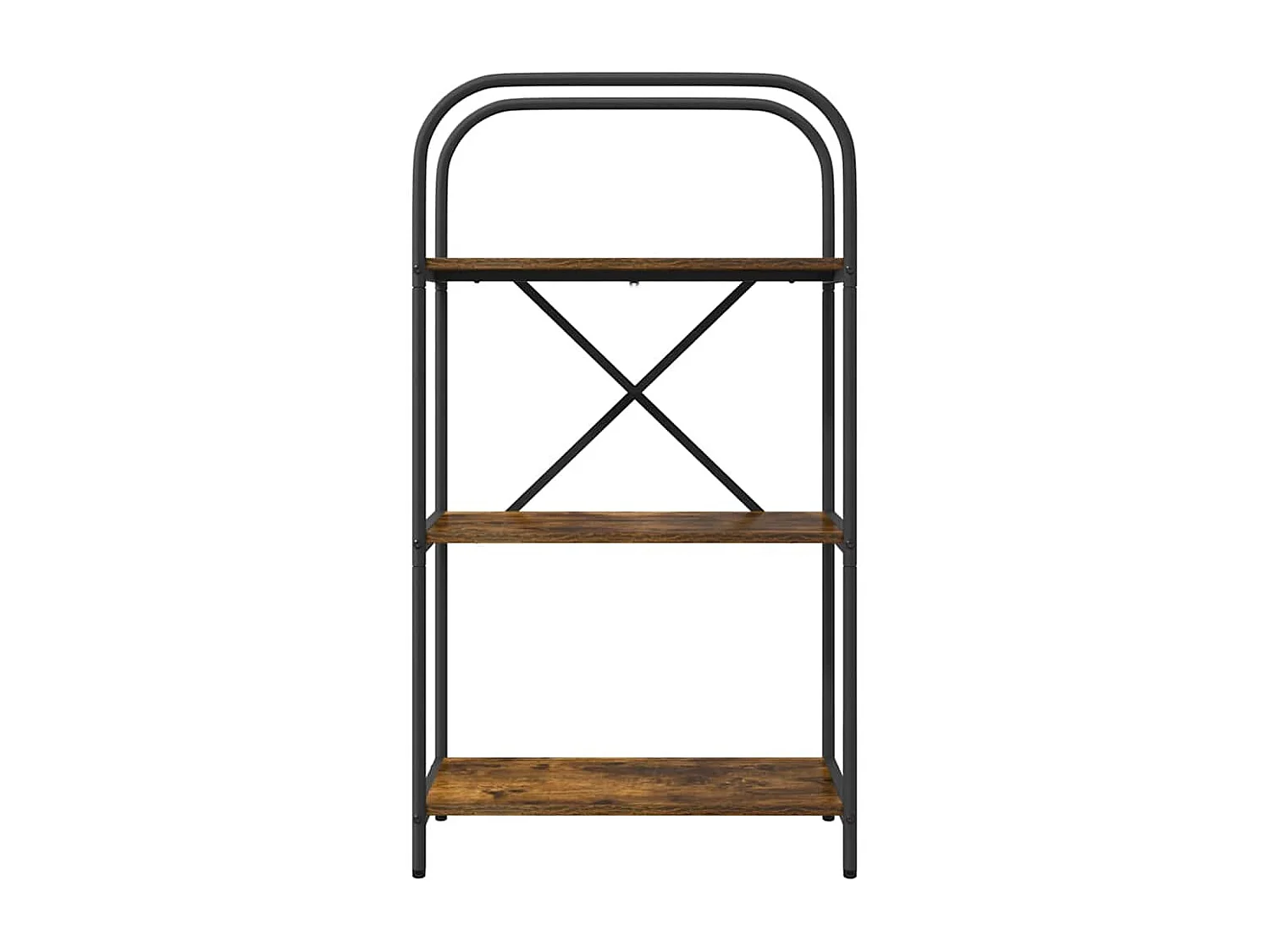 Bibliothèque Chêne fumé 60 x 30 x 109 cm Bois d'ingénierie