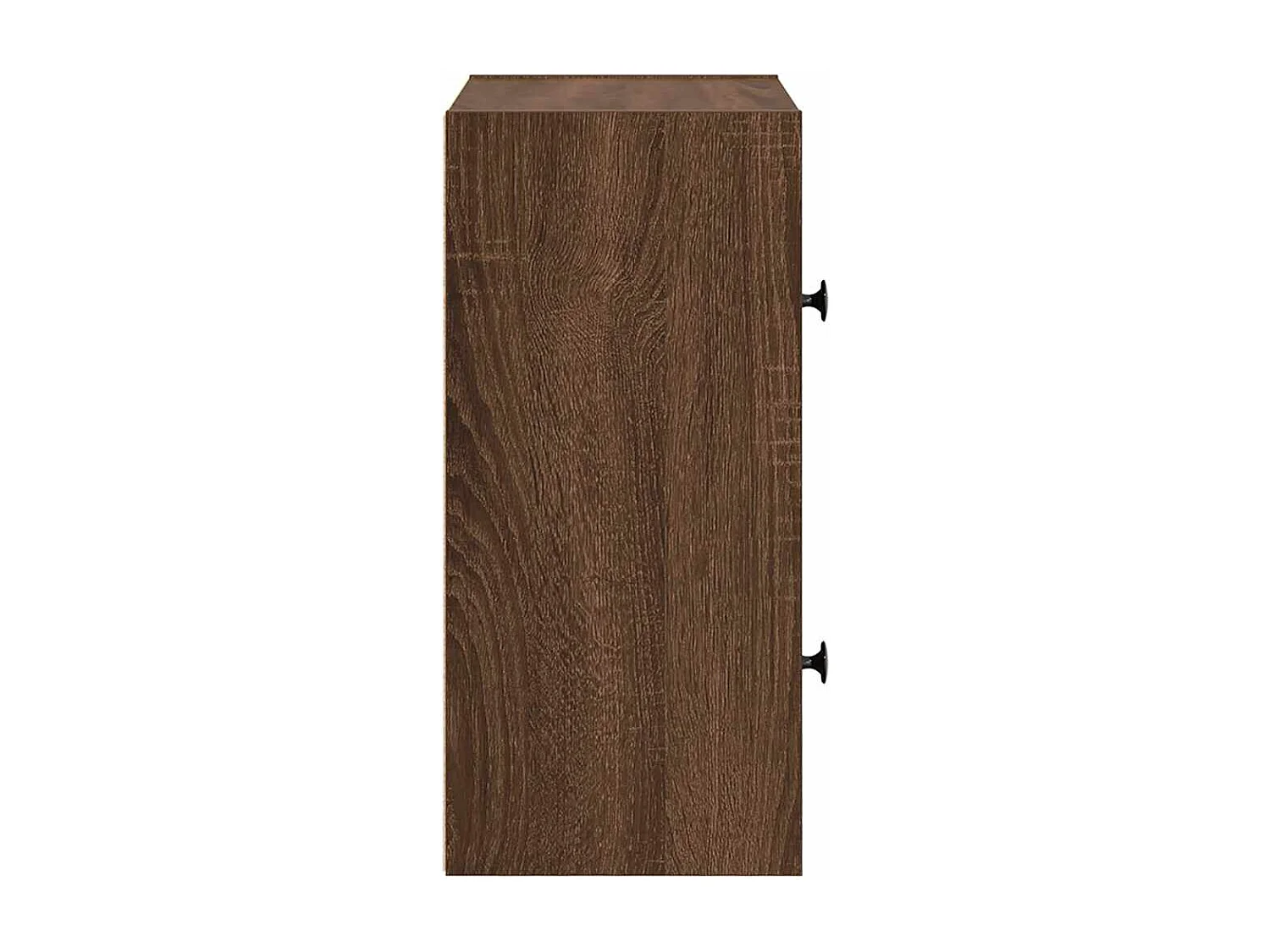 Bibliothèque chêne marron 40x24x52 cm bois d'ingénierie