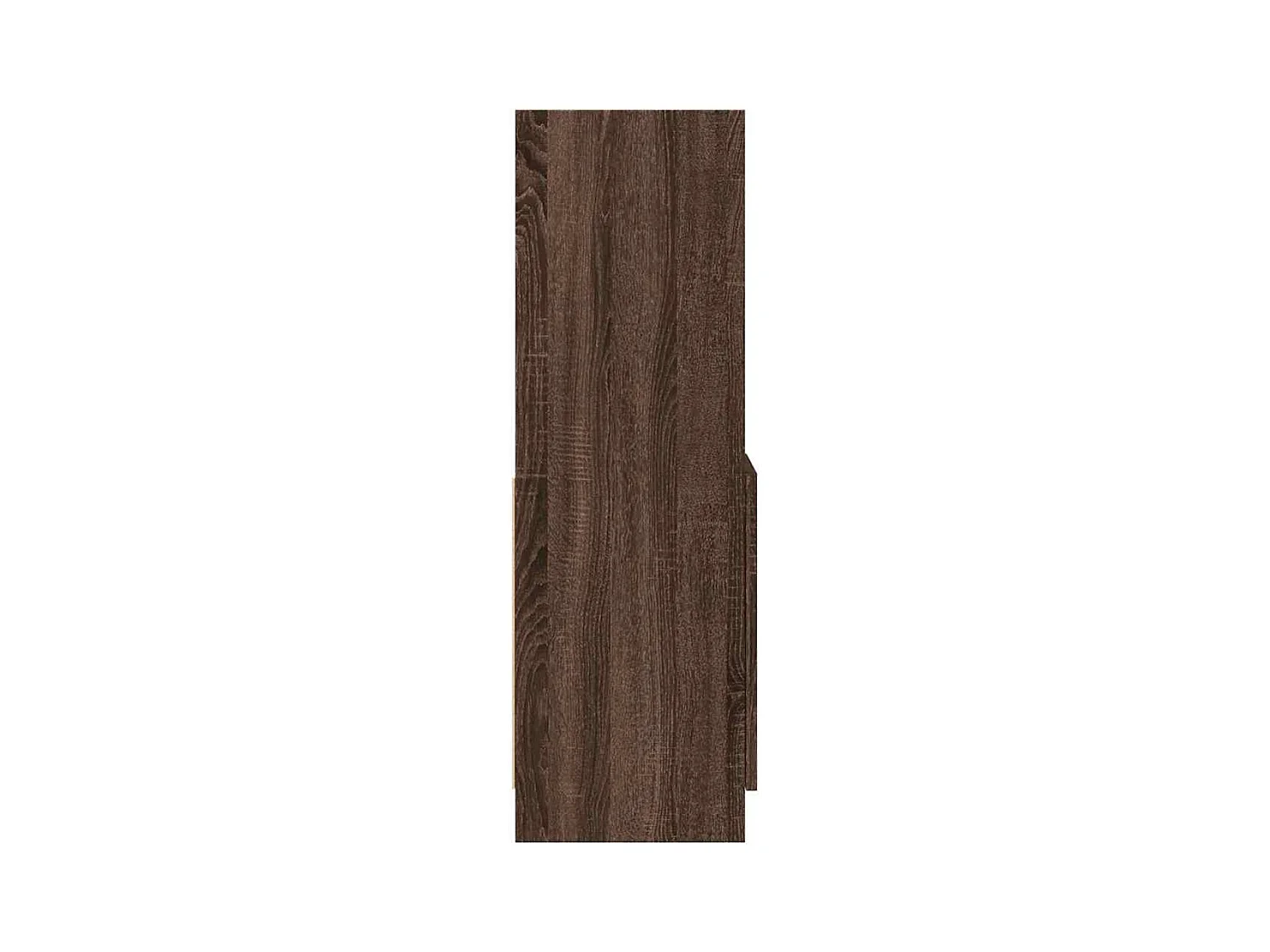 Bibliothèque chêne marron 92x33x100 cm bois d'ingénierie