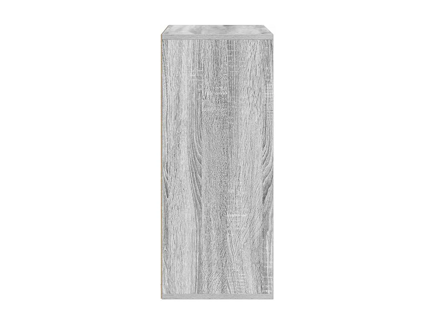 Bibliothèque sonoma gris 60x30x71,5 cm bois d'ingénierie