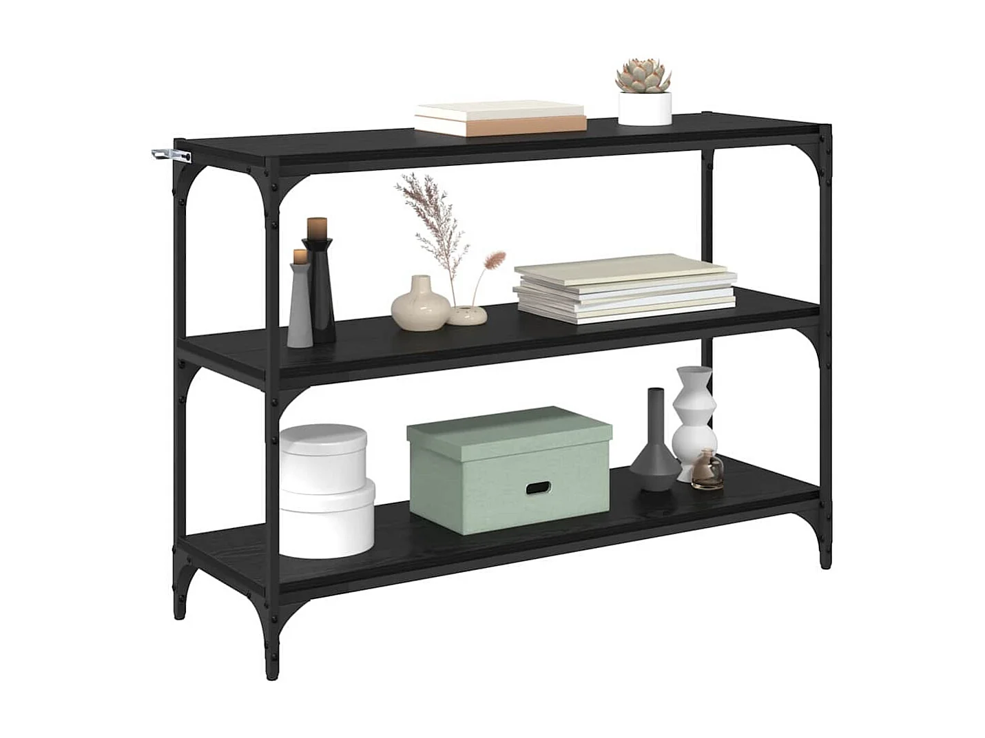 Bibliothèque Chêne noir 40 x 33 x 70.5 cm Bois d'ingénierie