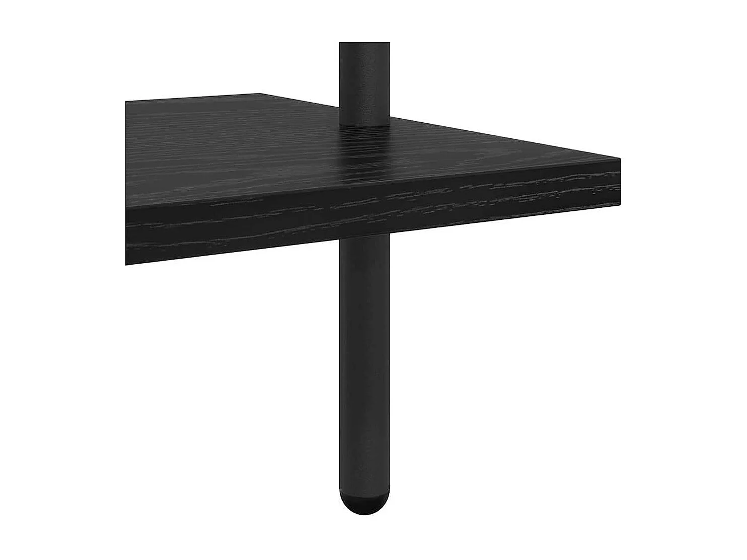 Bibliothèque Chêne noir 60 x 24 x 203 cm Bois d'ingénierie