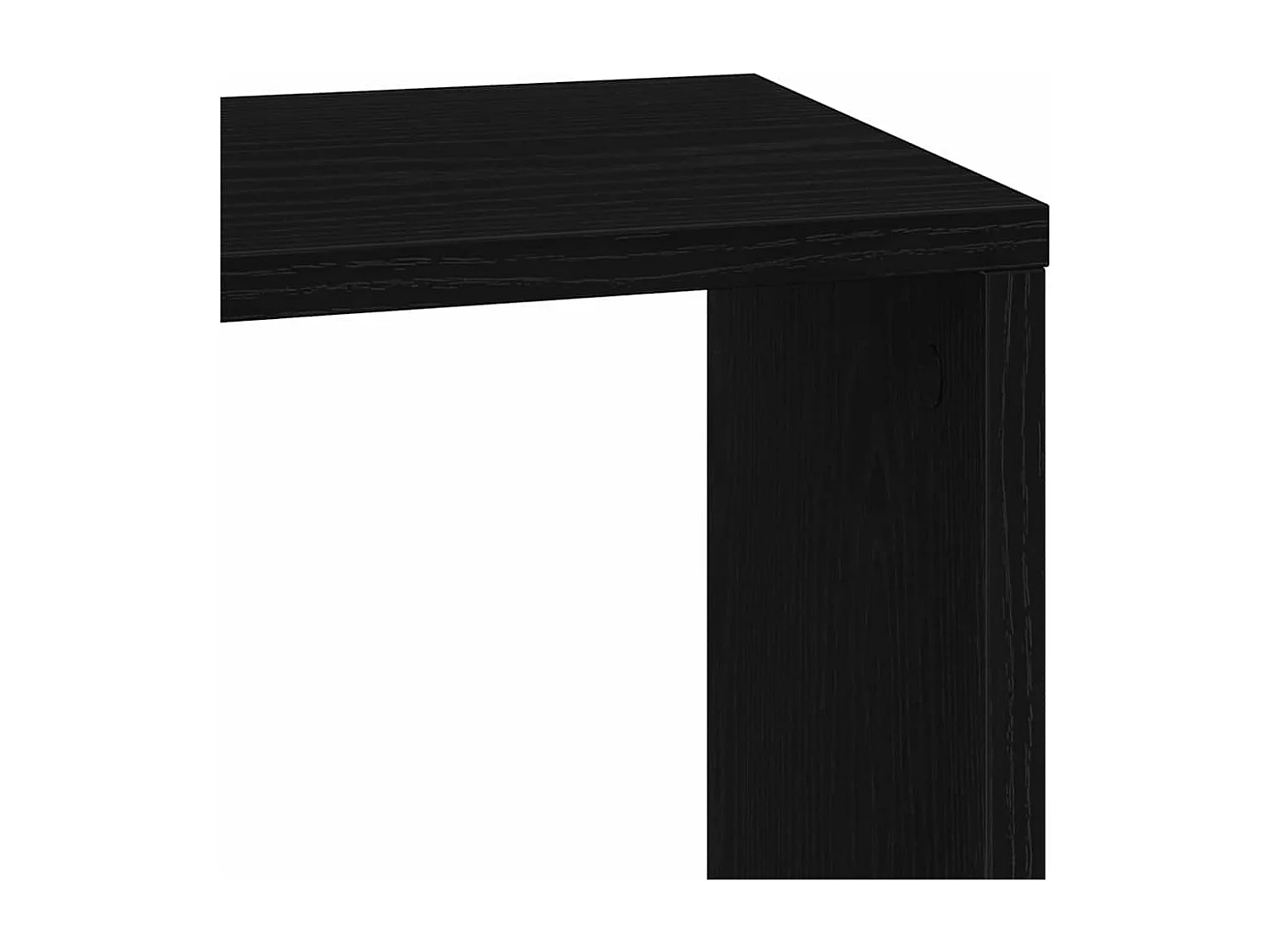 Bibliothèque Chêne noir 45 x 23.5 x 162.5 cm Bois d'ingénierie