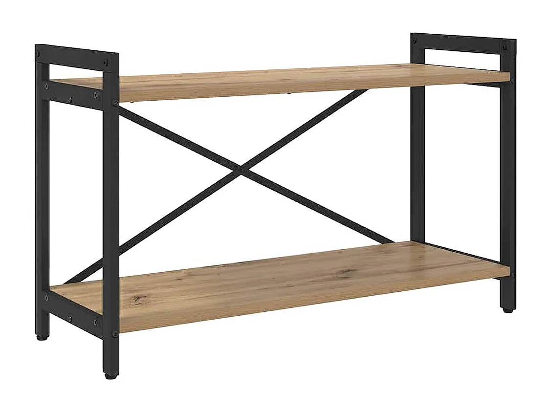 Bibliothèque chêne artisanal 80 x 30 x 48.5 cm