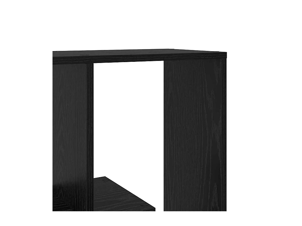 Bibliothèque Chêne noir 67 x 25 x 161.5 cm Bois d'ingénierie