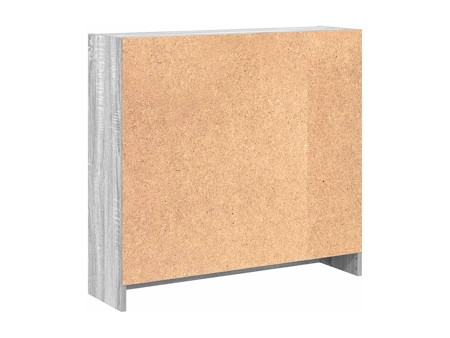 Estante 80x24x76 cm derivados de madeira cinzento sonoma