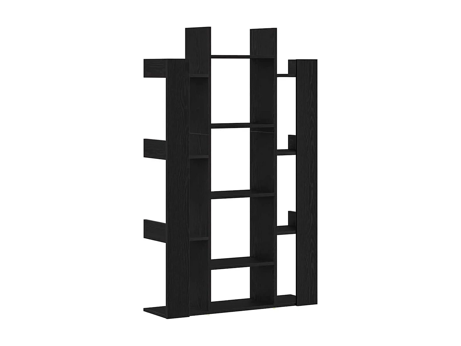 Bibliothèque Chêne noir 86 x 25.5 x 140 cm Bois d'ingénierie