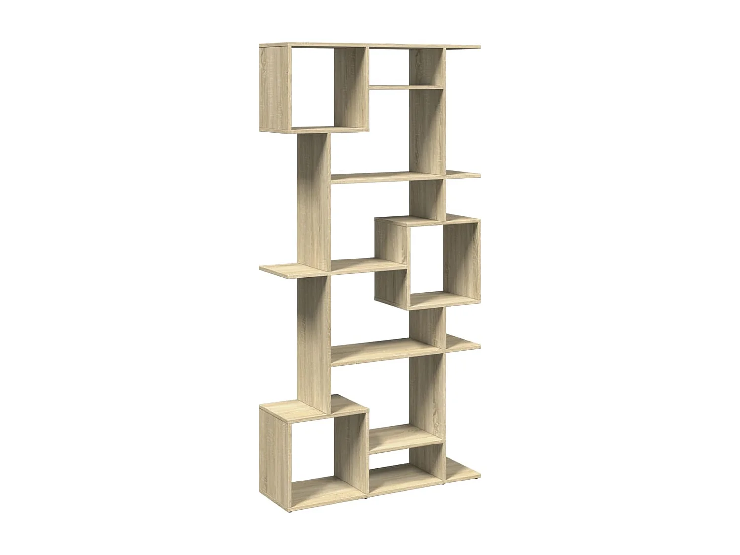 Estantería de madera de ingeniería roble Sonoma 92x29x188 cm