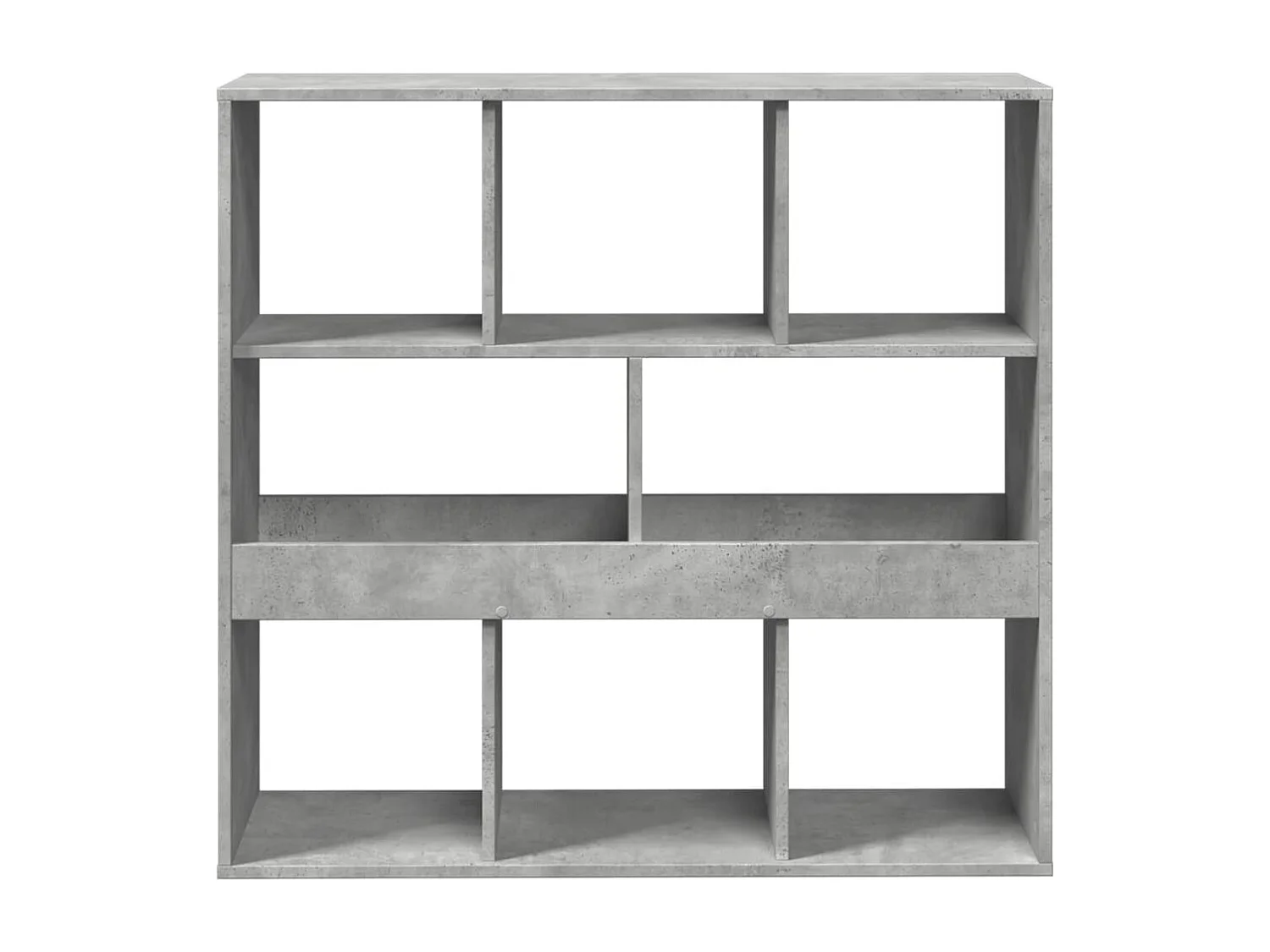 Separador de ambientes madera gris hormigón 100x33x94,5 cm