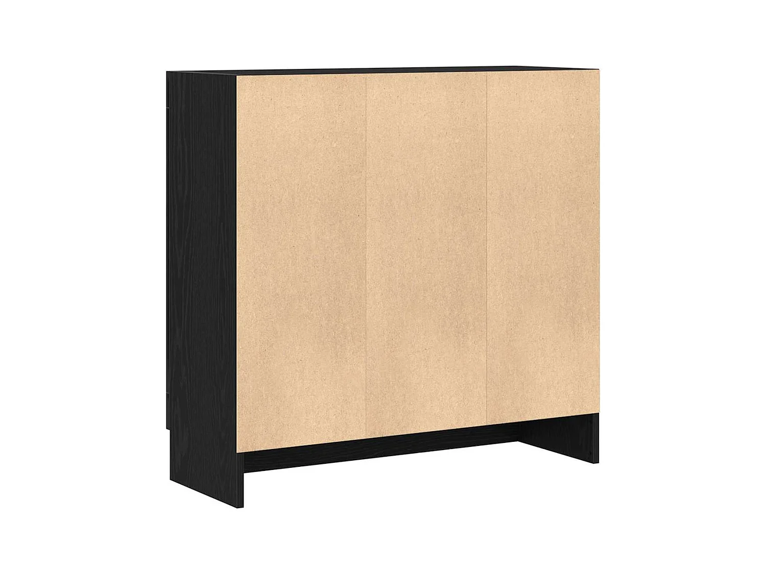 Meuble de Bibliothèque Chêne noir 82.5 x 30.5 x 80 cm