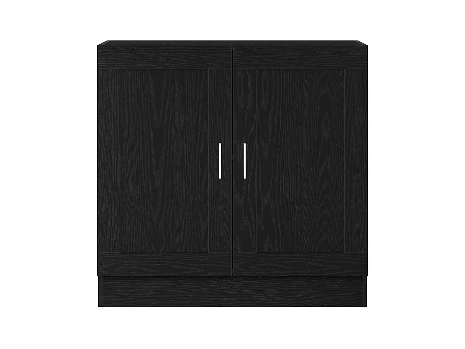 Meuble de Bibliothèque Chêne noir 82.5 x 30.5 x 80 cm