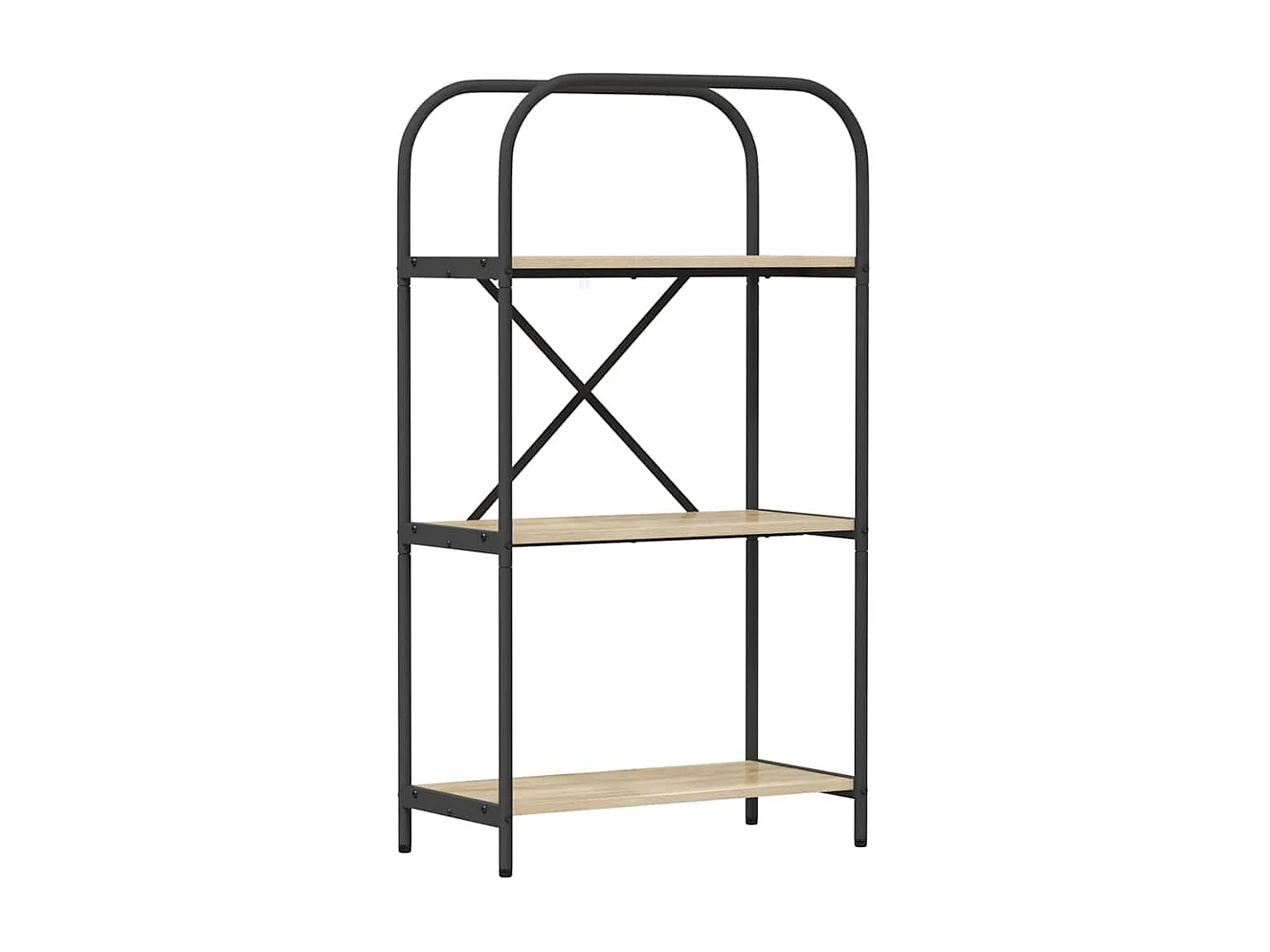 Estante de libros Roble Sonoma 60 x 30 x 109 cm