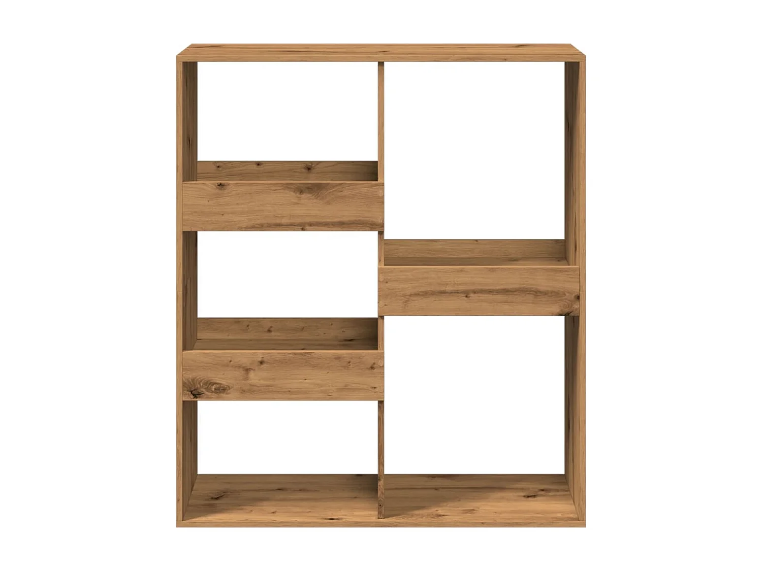 Bibliothèque/Séparateur de pièce chêne artisanal 100x33x115 cm