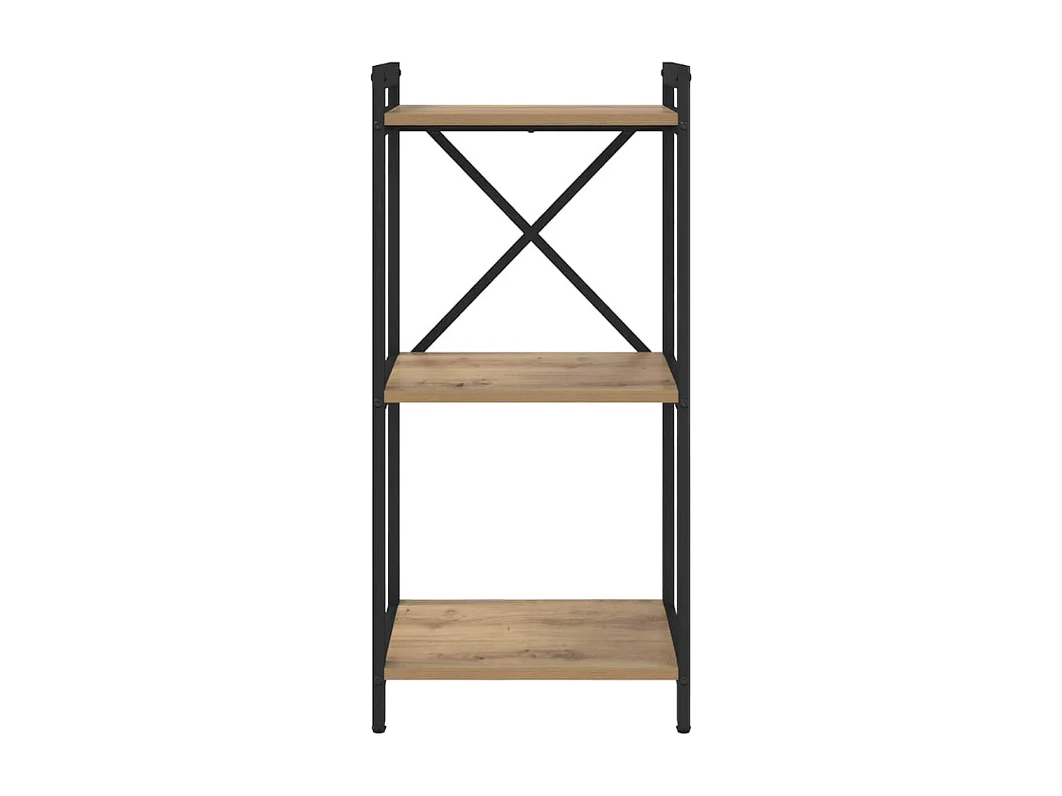 Bibliothèque chêne artisanal 40 x 30 x 83 cm Bois d'ingénierie