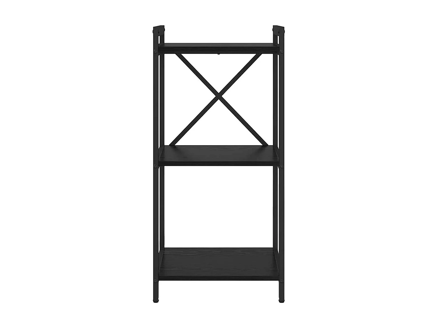 Bibliothèque Chêne noir 40 x 30 x 83 cm Bois d'ingénierie