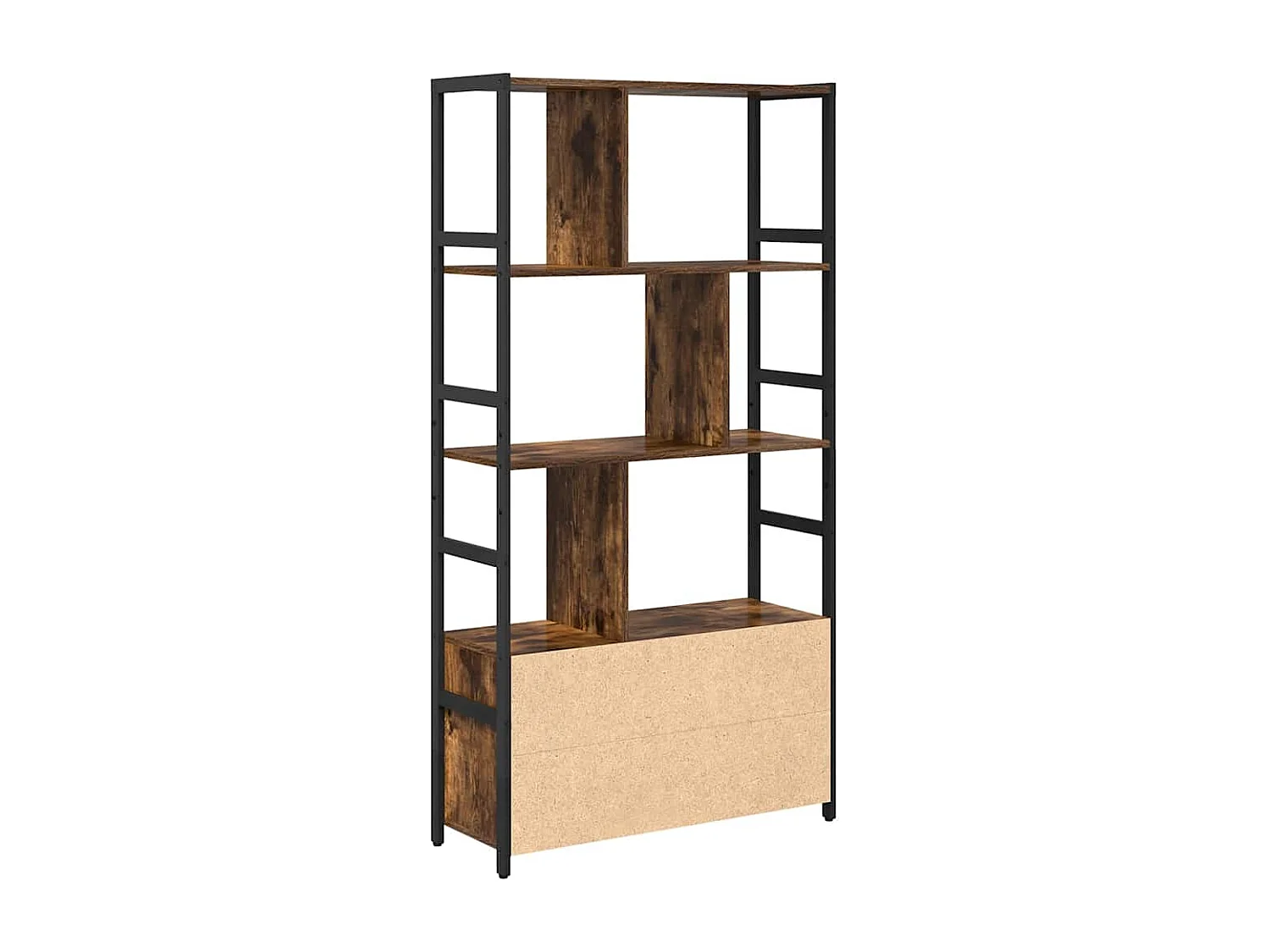 Estante de libros Roble ahumado 80 x 30 x 155.5 cm