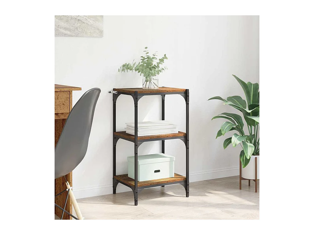 Bibliothèque Bois ancien 40 x 33 x 70.5 cm Bois d'ingénierie