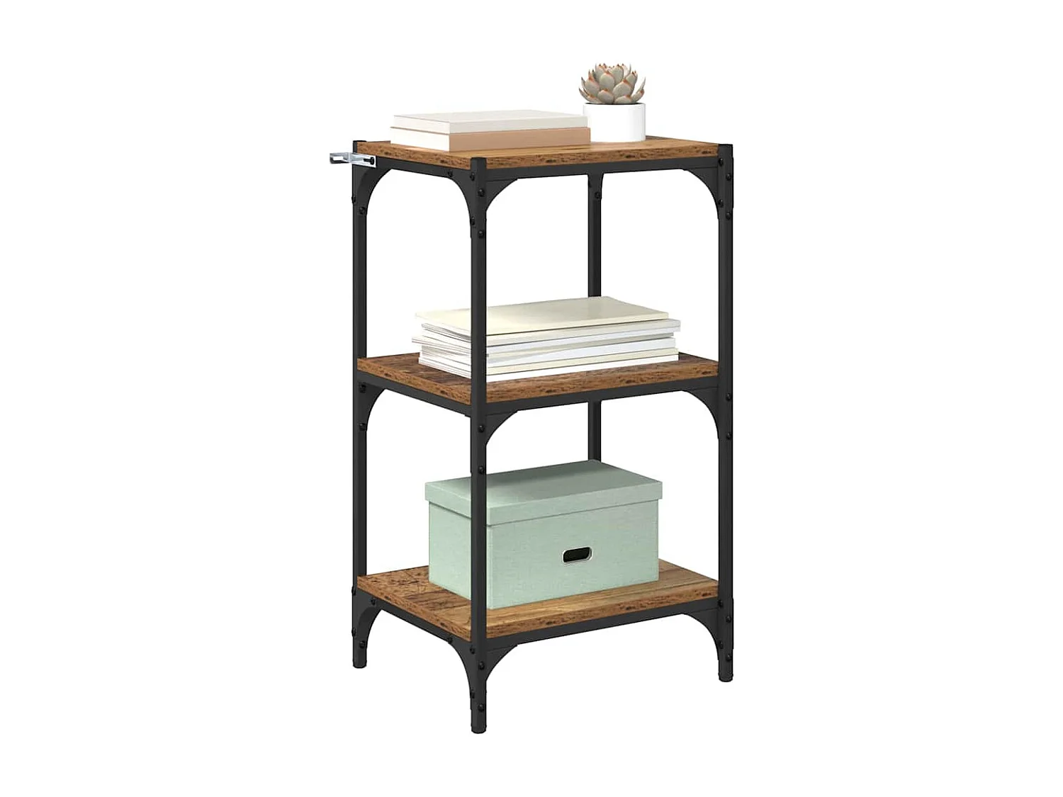 Bibliothèque Bois ancien 40 x 33 x 70.5 cm Bois d'ingénierie