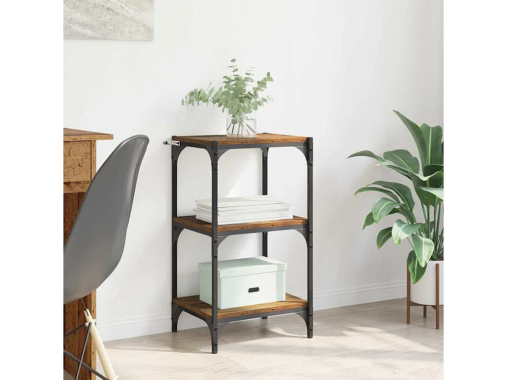 Bibliothèque Bois ancien 40 x 33 x 70.5 cm Bois d'ingénierie