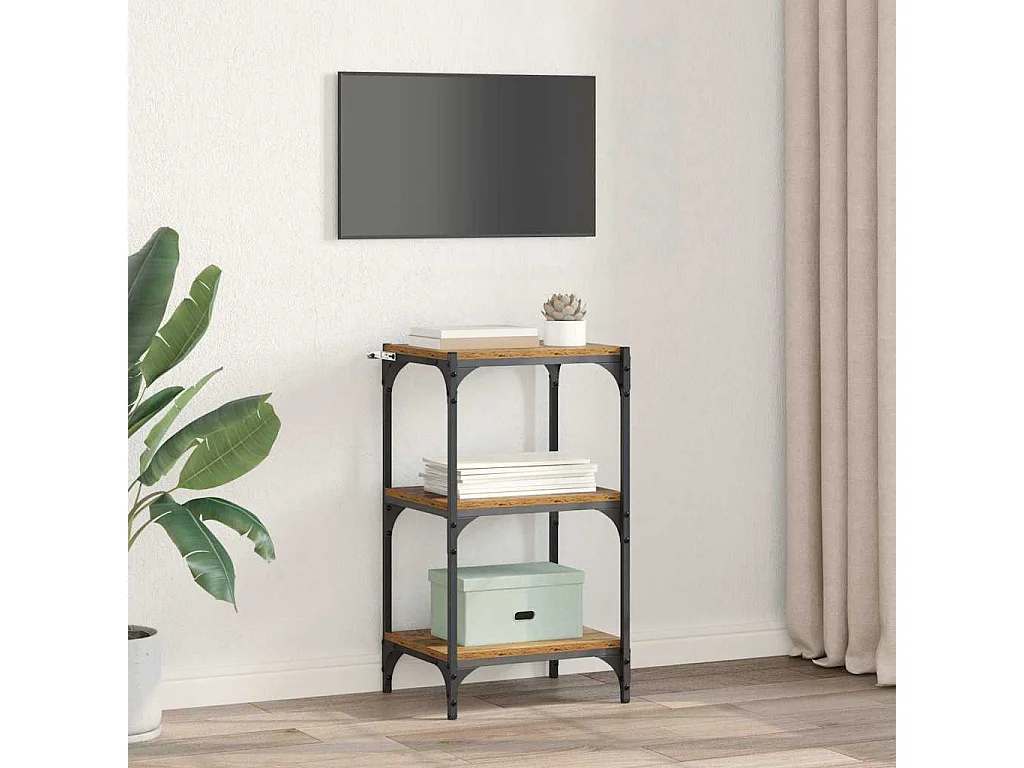 Bibliothèque Bois ancien 40 x 33 x 70.5 cm Bois d'ingénierie